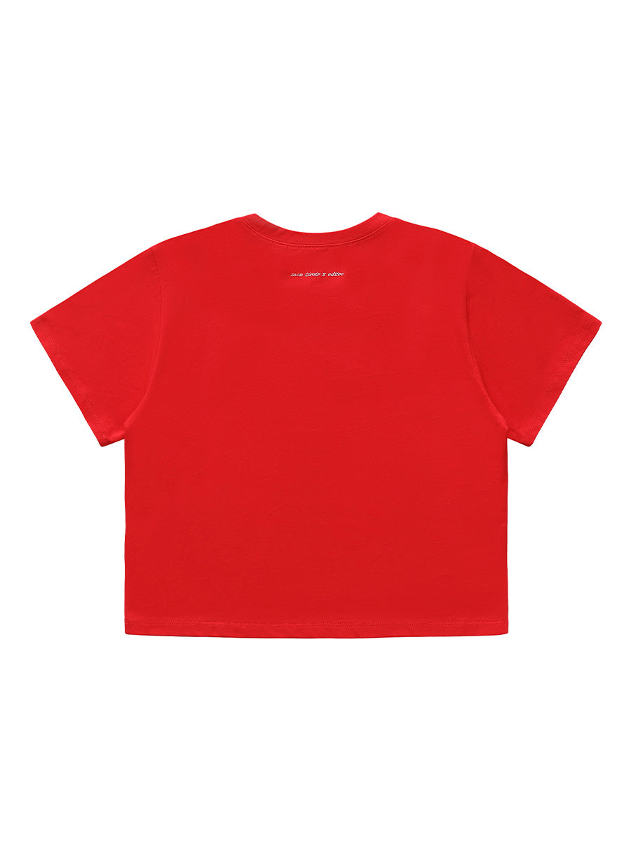 Let’s Party Crop Tee