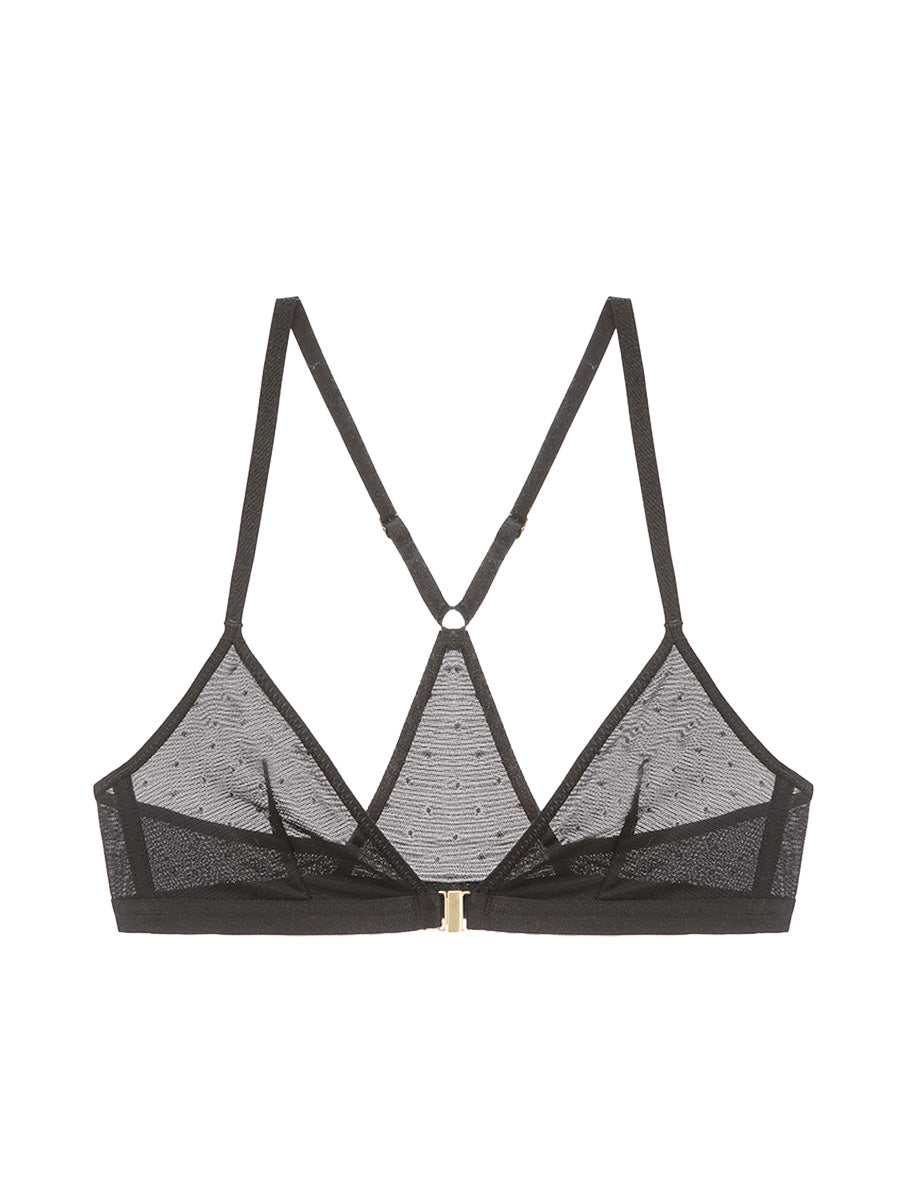Trine Dot Mesh Bra