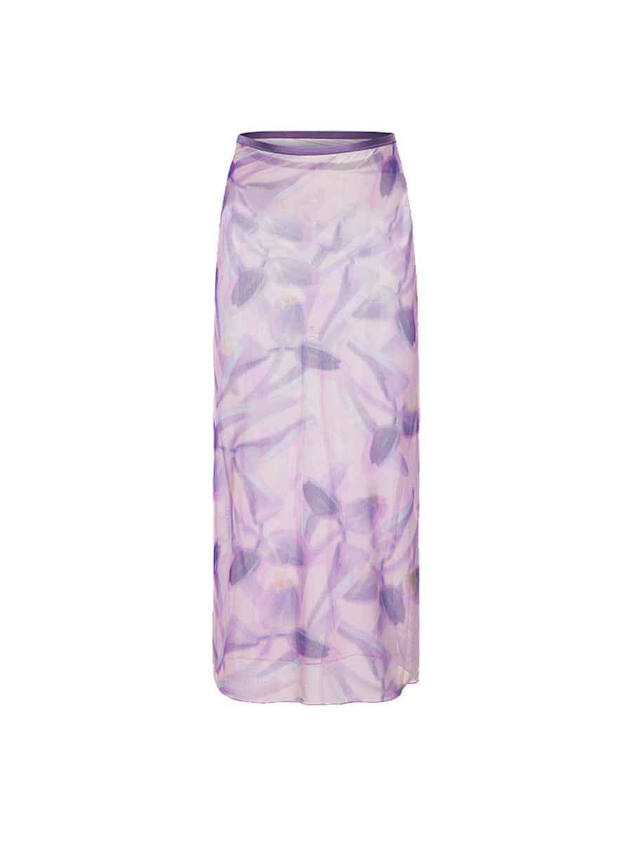 La Tulipe Mesh Skirt