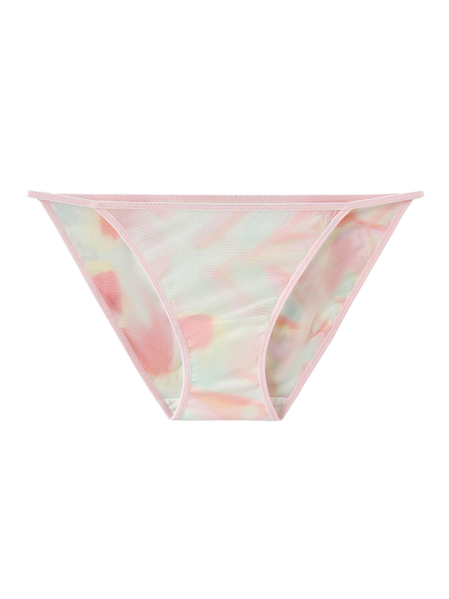 Tulip Print Low-waist Panty