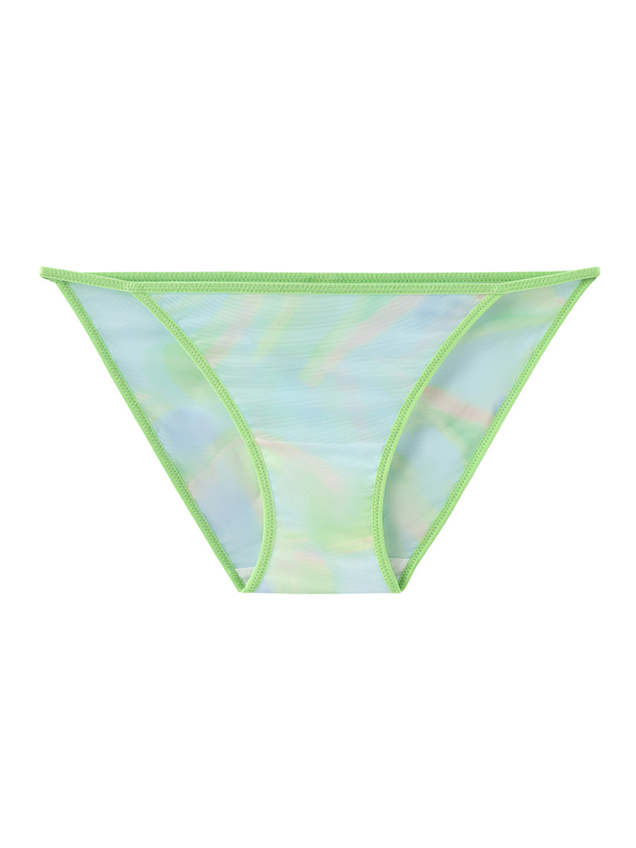 Tulip Print Low-waist Panty