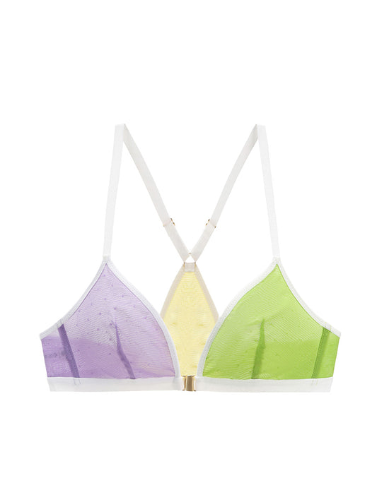 Trio Dot Mesh Bra