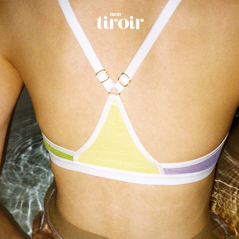 Trio Dot Mesh Bra
