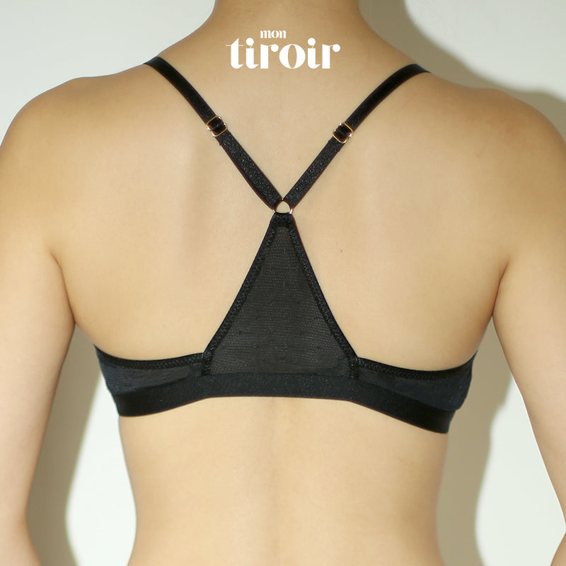 Trine Dot Mesh Bra