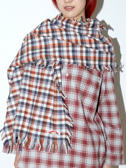 Hope Street Brushed Check Scarf