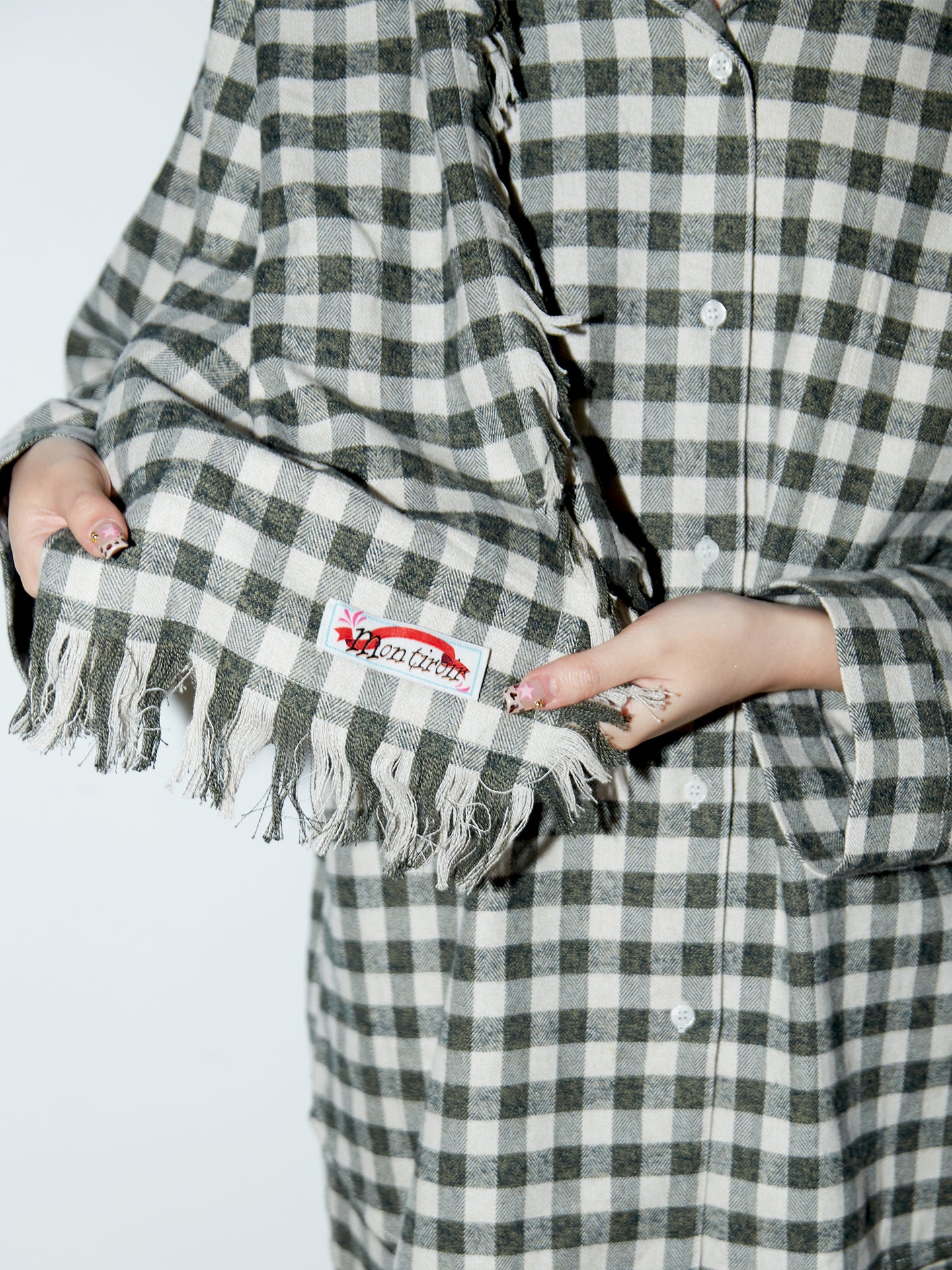 Hope Street Brushed Check Scarf